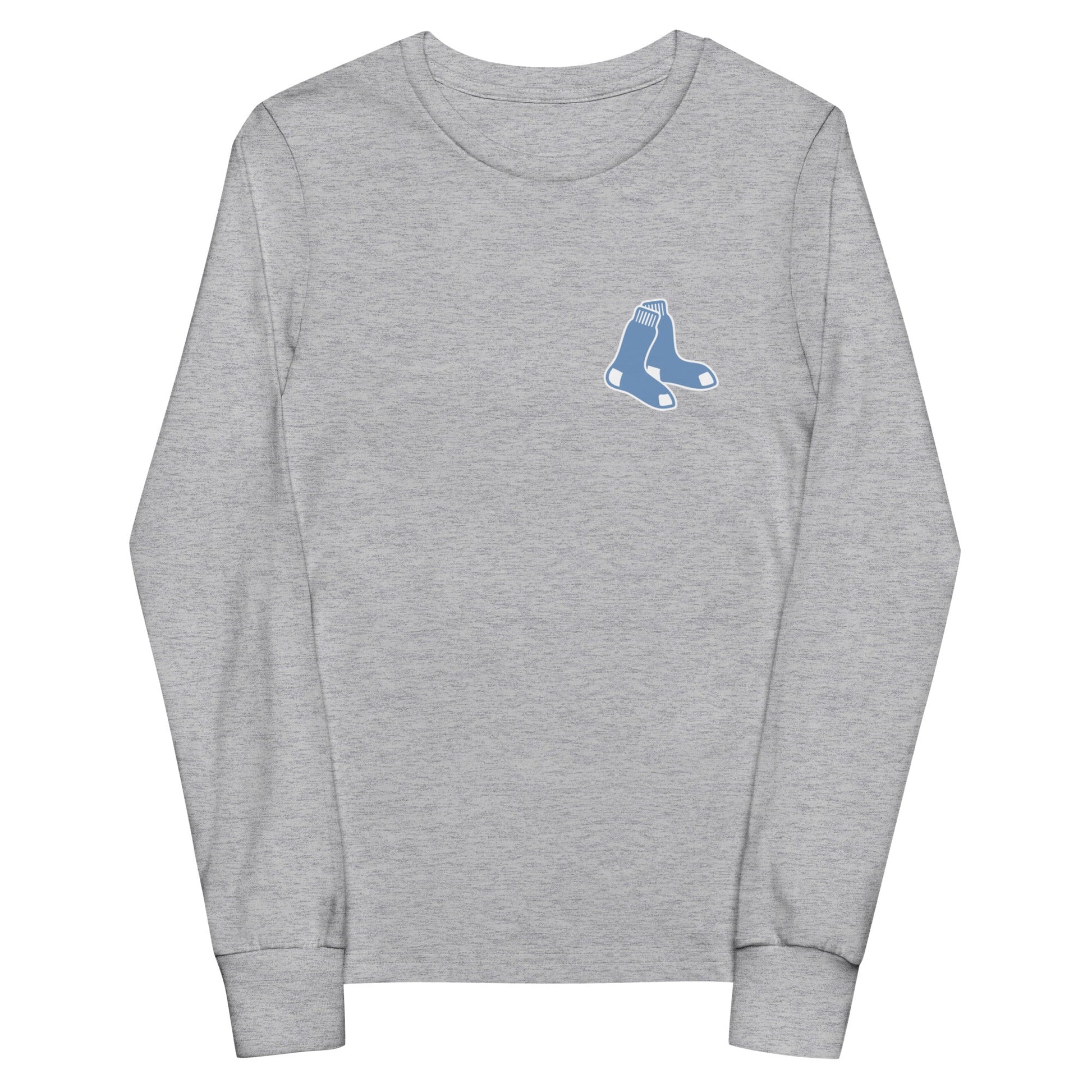 Performance | Youth Long Sleeve T-Shirt | Blue Sox | Icon Logo