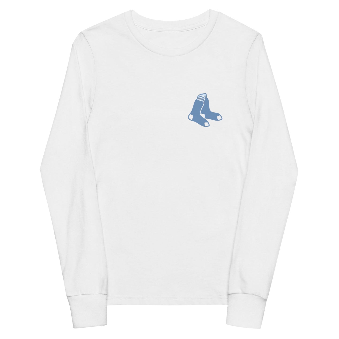 Performance | Youth Long Sleeve T-Shirt | Blue Sox | Icon Logo