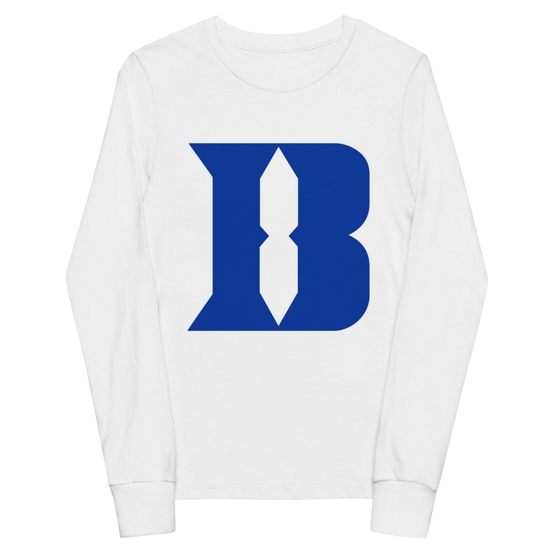 Performance | Youth Long Sleeve T-Shirt | Blueblacks Football Club | B-Mark Logo