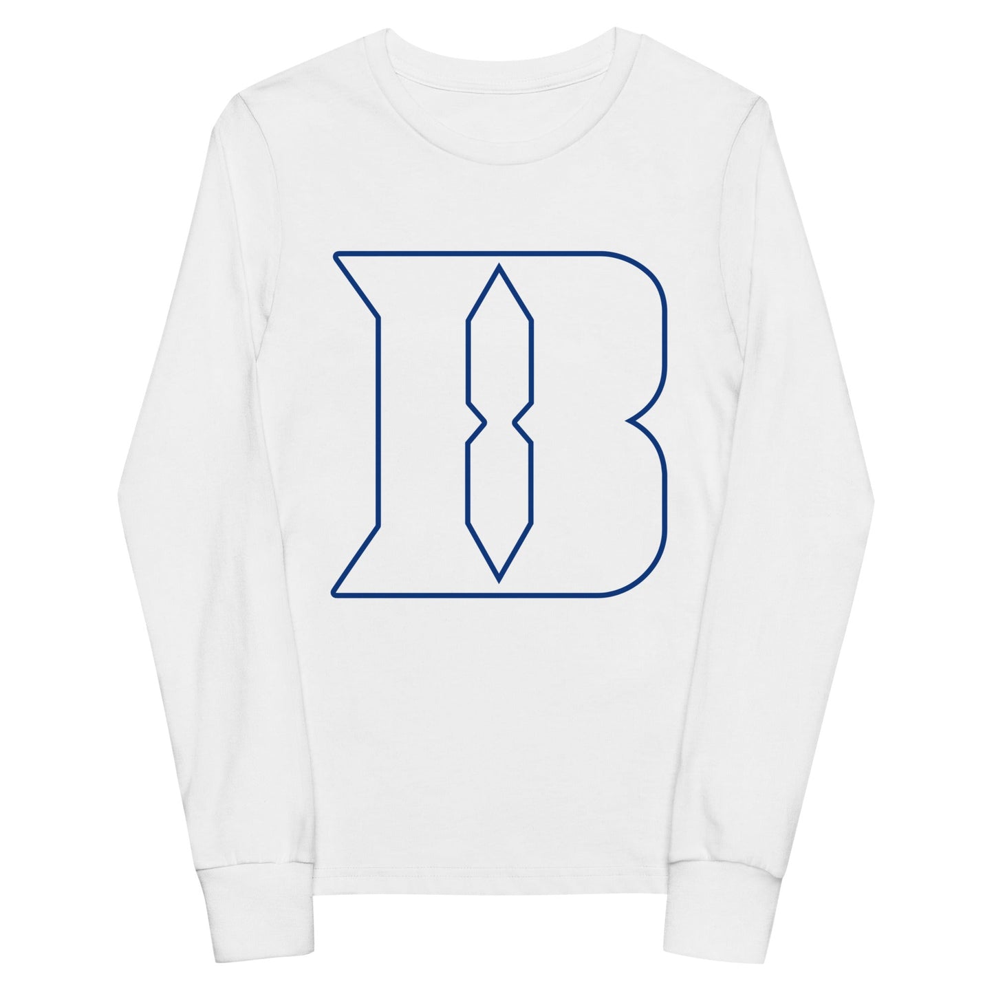 Performance | Youth Long Sleeve T-Shirt | Blueblacks Football Club | Crest Logo