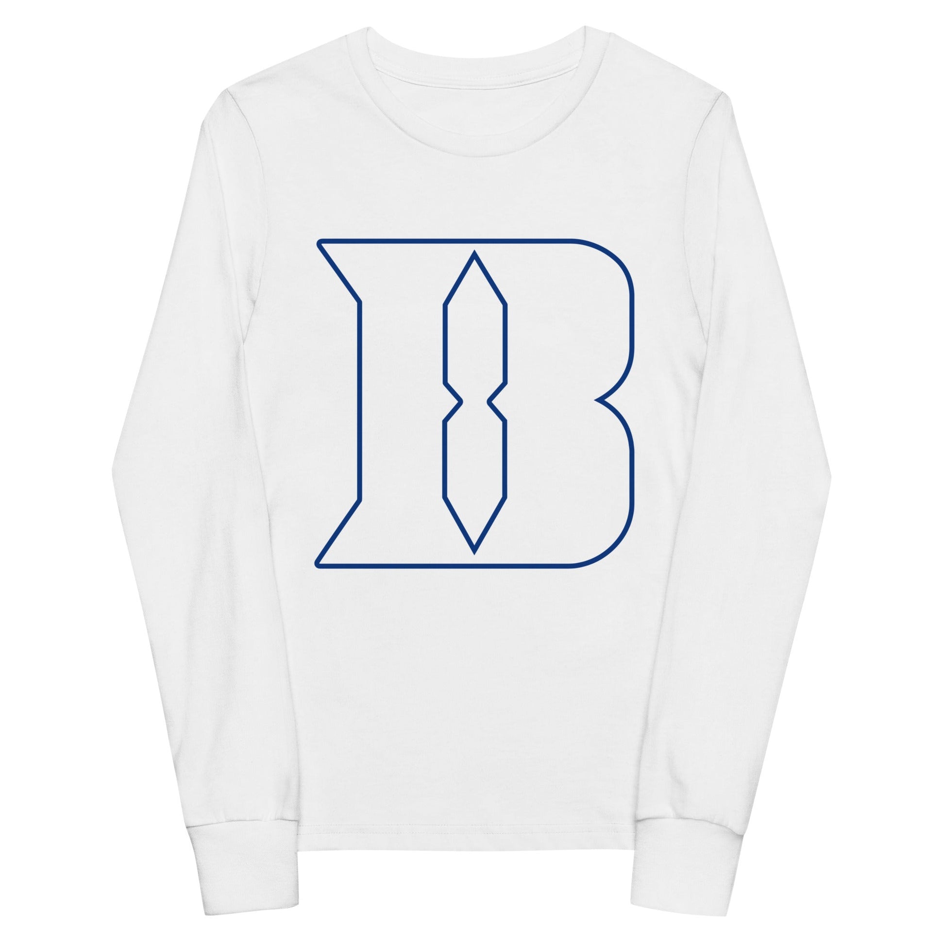 Performance | Youth Long Sleeve T-Shirt | Blueblacks Football Club | Crest Logo