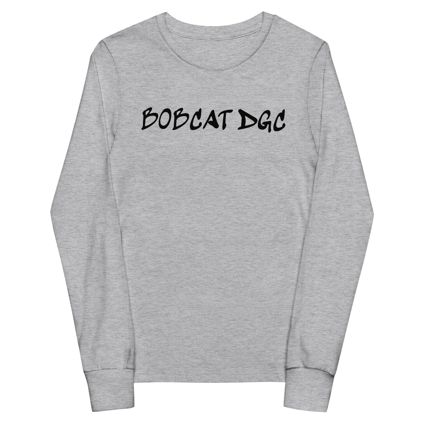Performance | Youth Long Sleeve T-Shirt | Bobcat DGC | Modern Script Logo