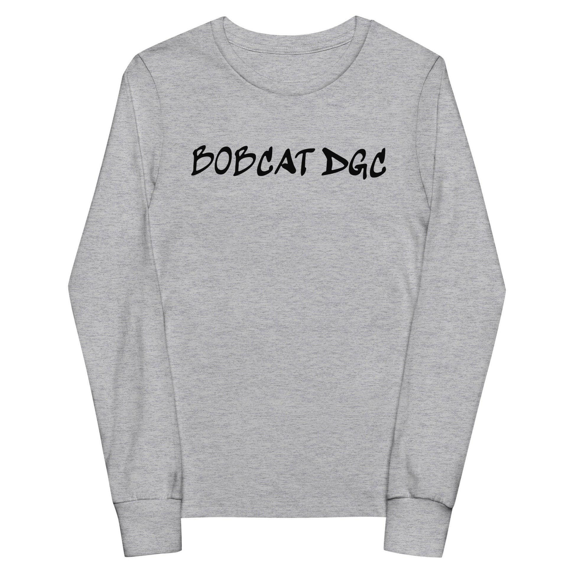 Performance | Youth Long Sleeve T-Shirt | Bobcat DGC | Modern Script Logo