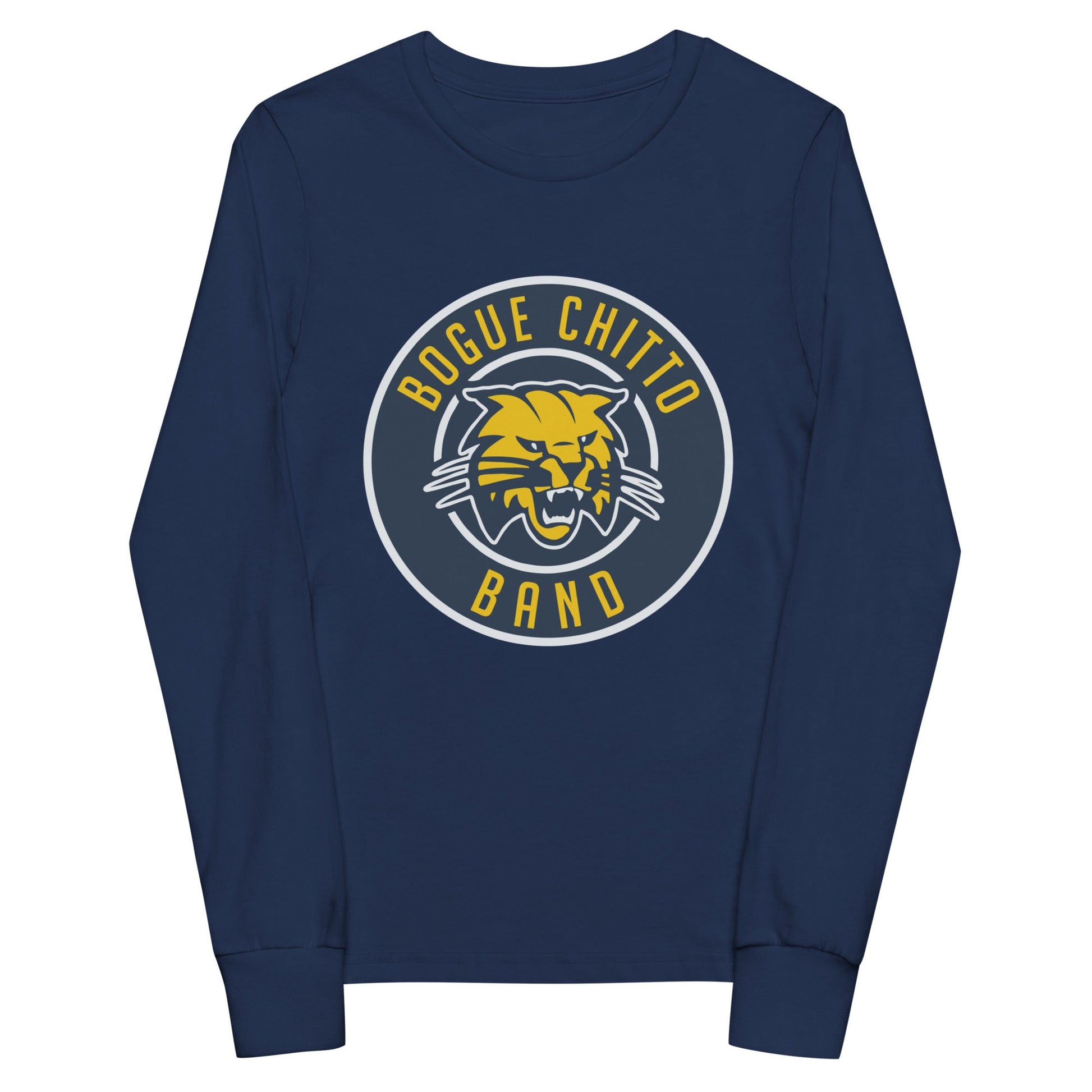 Performance | Youth Long Sleeve T-Shirt | Bogue Chitto Band | Badge Logo