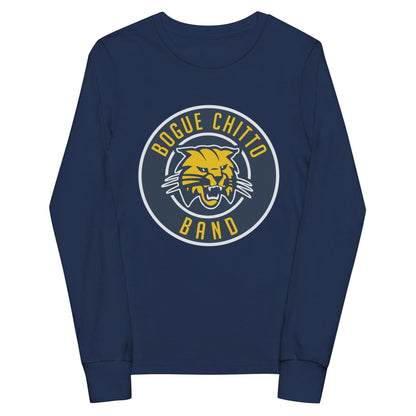 Performance | Youth Long Sleeve T-Shirt | Bogue Chitto Band | Badge Logo