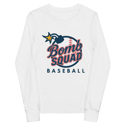 Performance | Youth Long Sleeve T-Shirt | Bomb Squad Baseball | Alt Logo