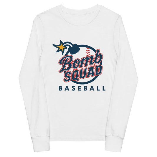 Performance | Youth Long Sleeve T-Shirt | Bomb Squad Baseball | Alt Logo