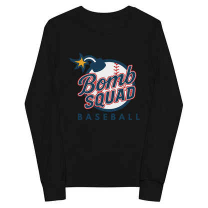 Performance | Youth Long Sleeve T-Shirt | Bomb Squad Baseball | Alt Logo