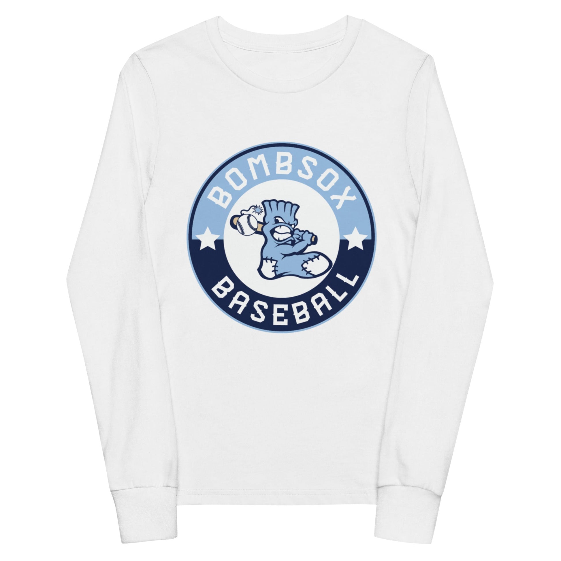 Performance | Youth Long Sleeve T-Shirt | BombSox Baseball | Badge Logo