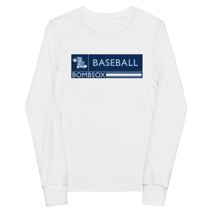 Performance | Youth Long Sleeve T-Shirt | BombSox Baseball | Mark Logo