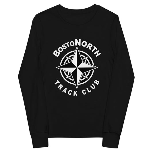 Performance | Youth Long Sleeve T-Shirt | Boston-North Track Club | Crest Logo