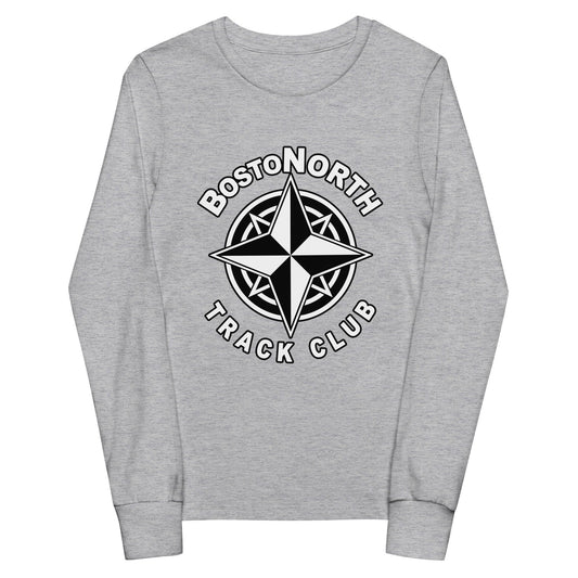 Performance | Youth Long Sleeve T-Shirt | Boston-North Track Club | Crest Logo