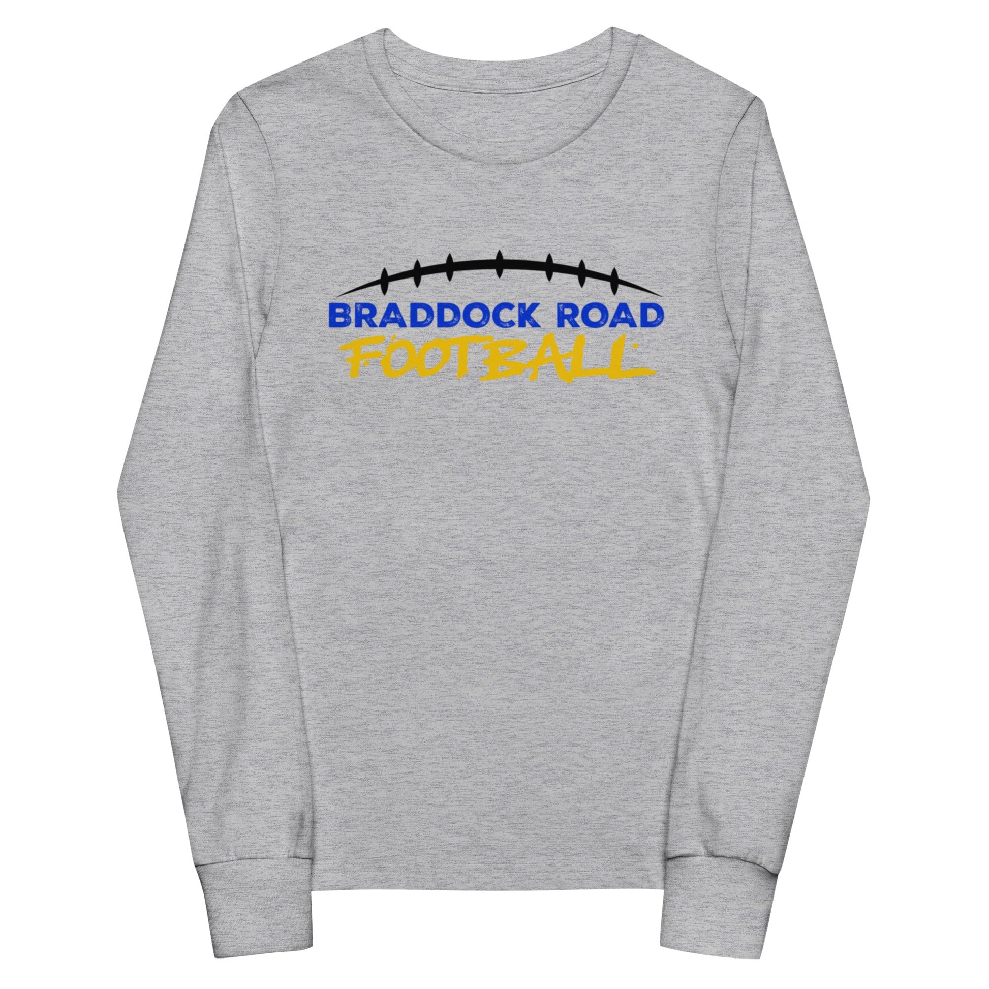 Performance | Youth Long Sleeve T-Shirt | Braddock Road Football | Arch Athletics Logo