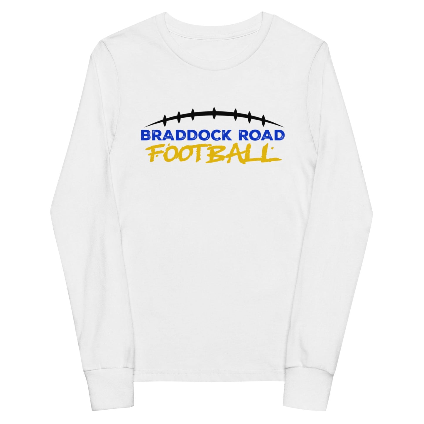 Performance | Youth Long Sleeve T-Shirt | Braddock Road Football | Arch Athletics Logo
