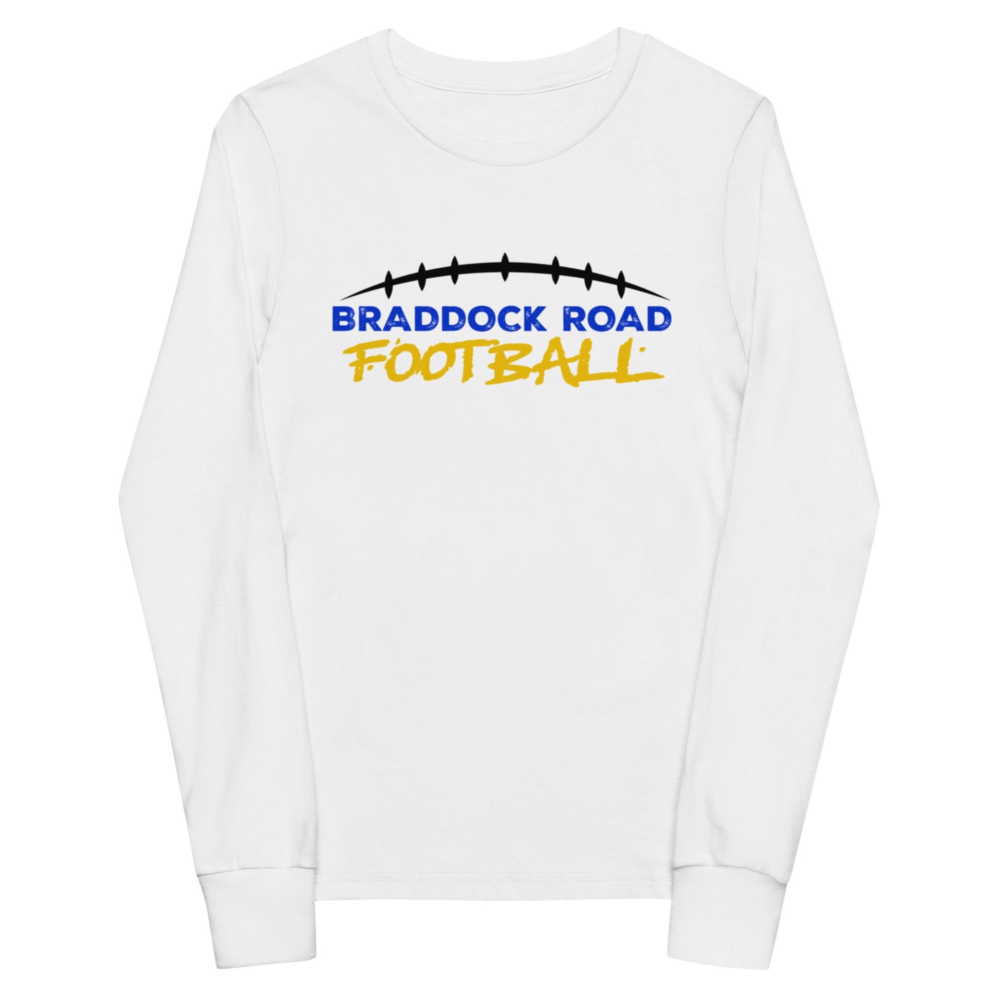 Performance | Youth Long Sleeve T-Shirt | Braddock Road Football | Arch Athletics Logo