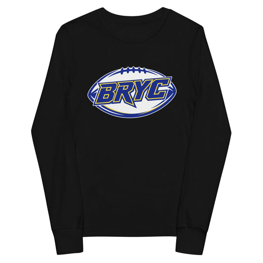 Performance | Youth Long Sleeve T-Shirt | Braddock Road Football | Veloctiy Crest Logo