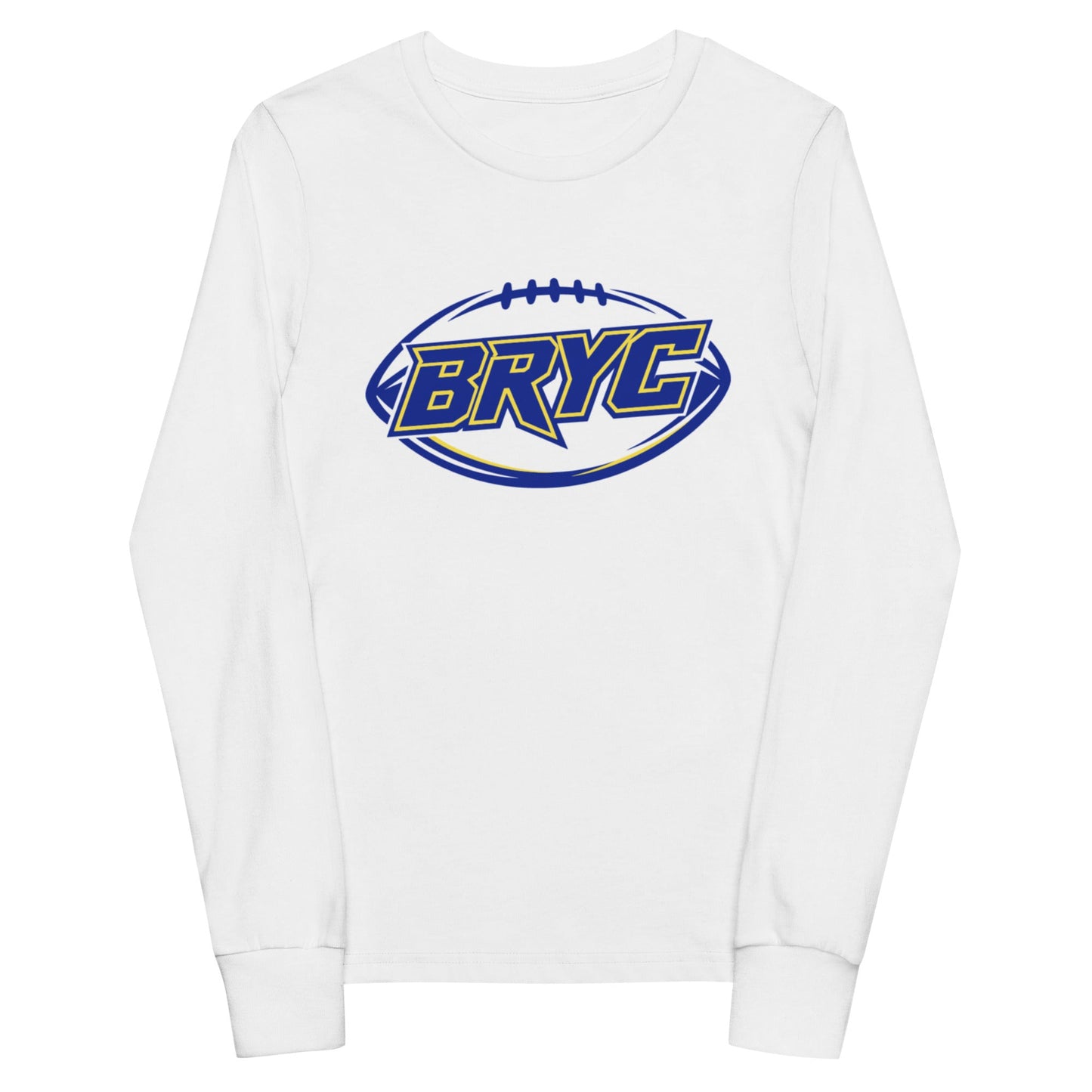 Performance | Youth Long Sleeve T-Shirt | Braddock Road Football | Veloctiy Crest Logo
