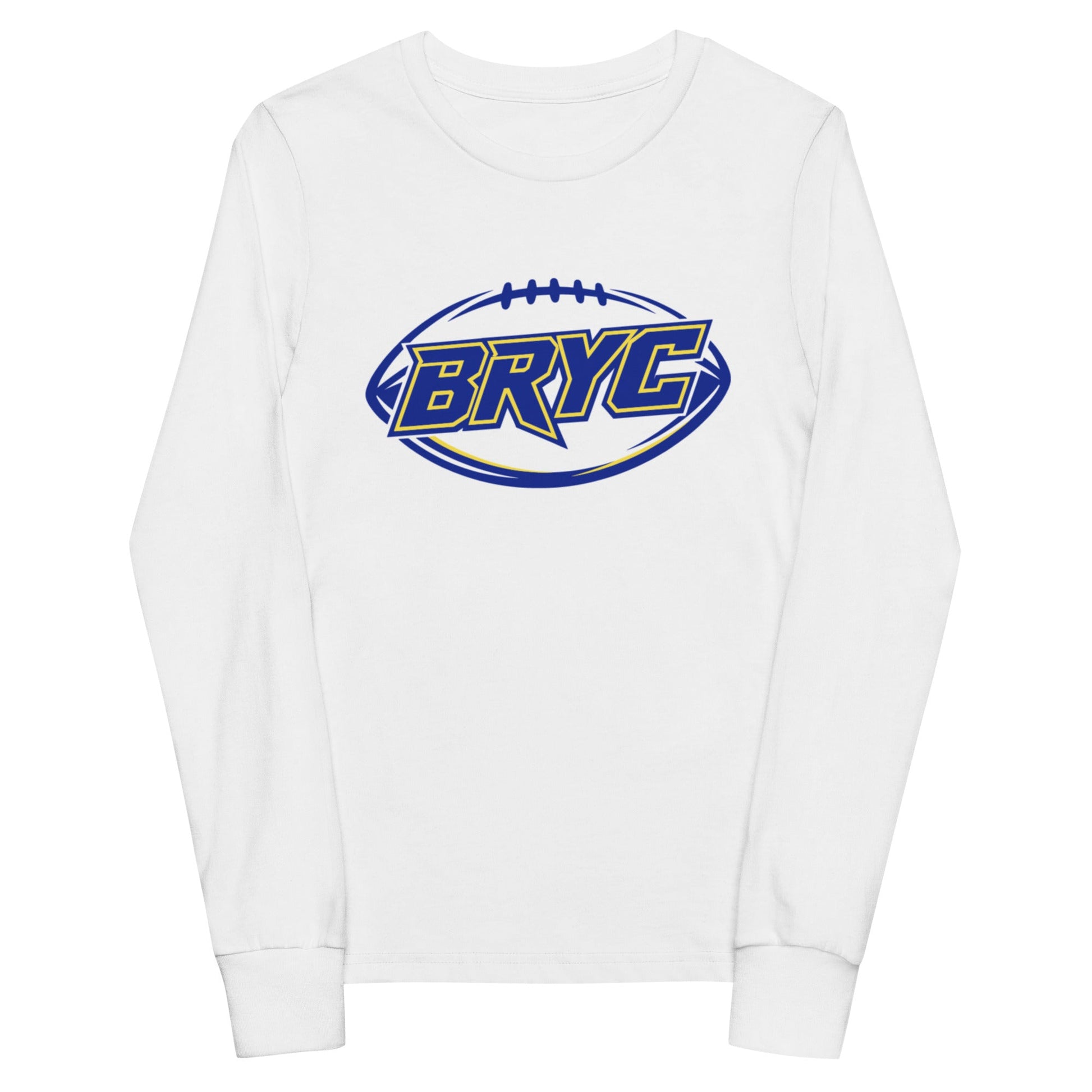 Performance | Youth Long Sleeve T-Shirt | Braddock Road Football | Veloctiy Crest Logo