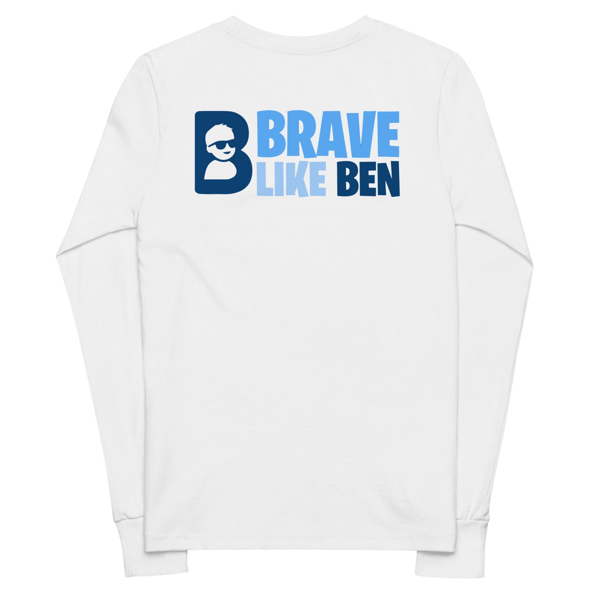 Performance | Youth Long Sleeve T-Shirt | Brave Like Ben | Athletics Logo