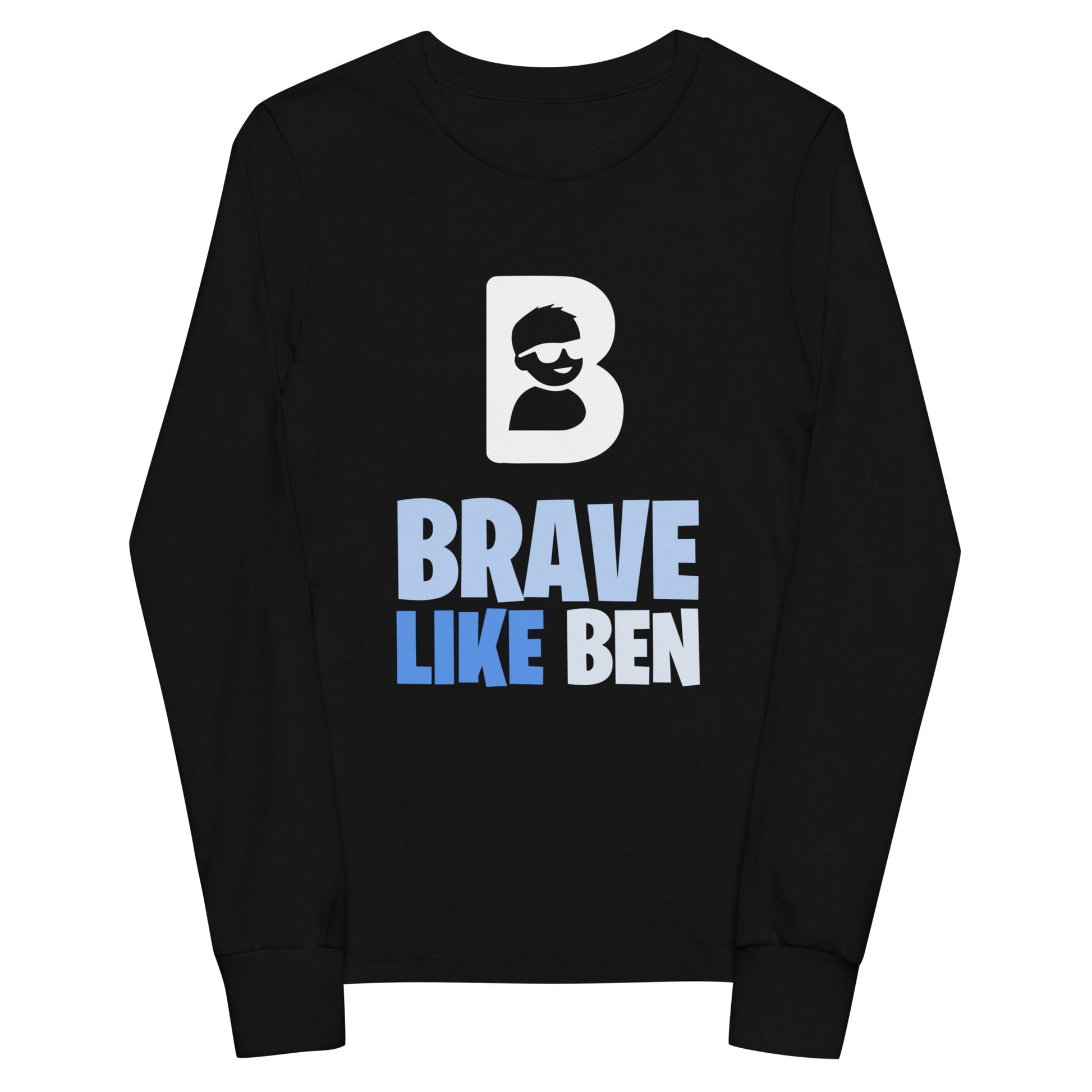 Performance | Youth Long Sleeve T-Shirt | Brave Like Ben | Braveheart Logo