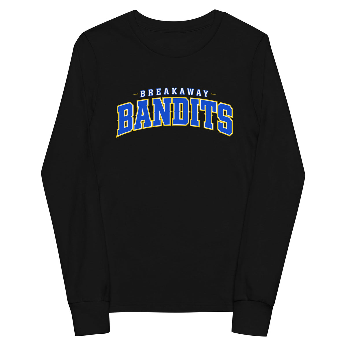 Performance | Youth Long Sleeve T-Shirt | Breakaway Bandits Softball Club | Vanguard Logo
