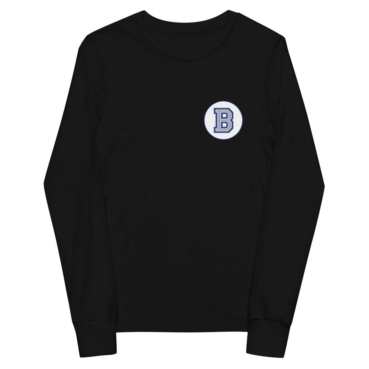 Performance | Youth Long Sleeve T-Shirt | Bronxville | Badge Logo