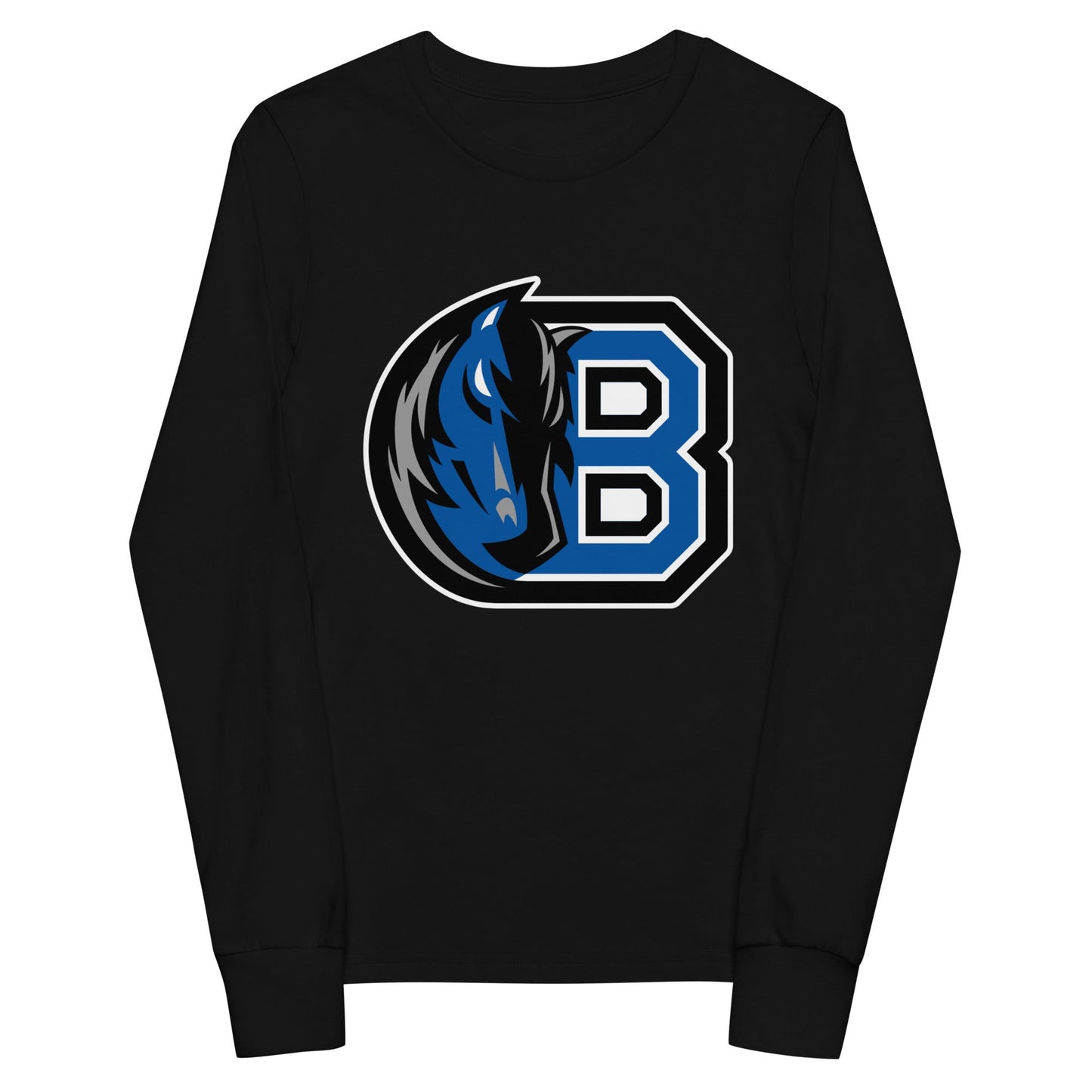 Performance | Youth Long Sleeve T-Shirt | Bronxville | Crest Logo