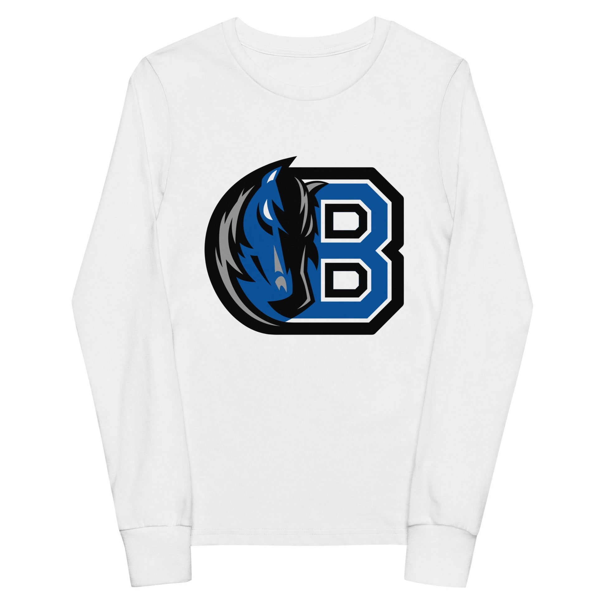 Performance | Youth Long Sleeve T-Shirt | Bronxville | Crest Logo