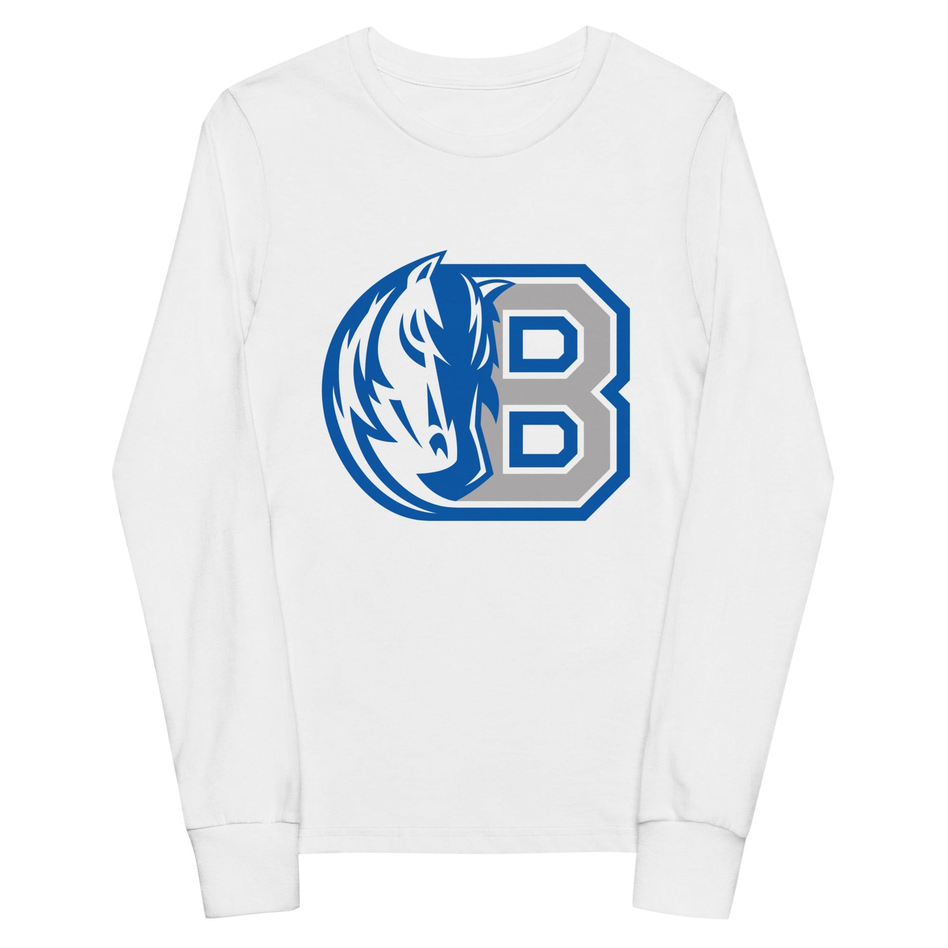 Performance | Youth Long Sleeve T-Shirt | Bronxville | Emblem Logo