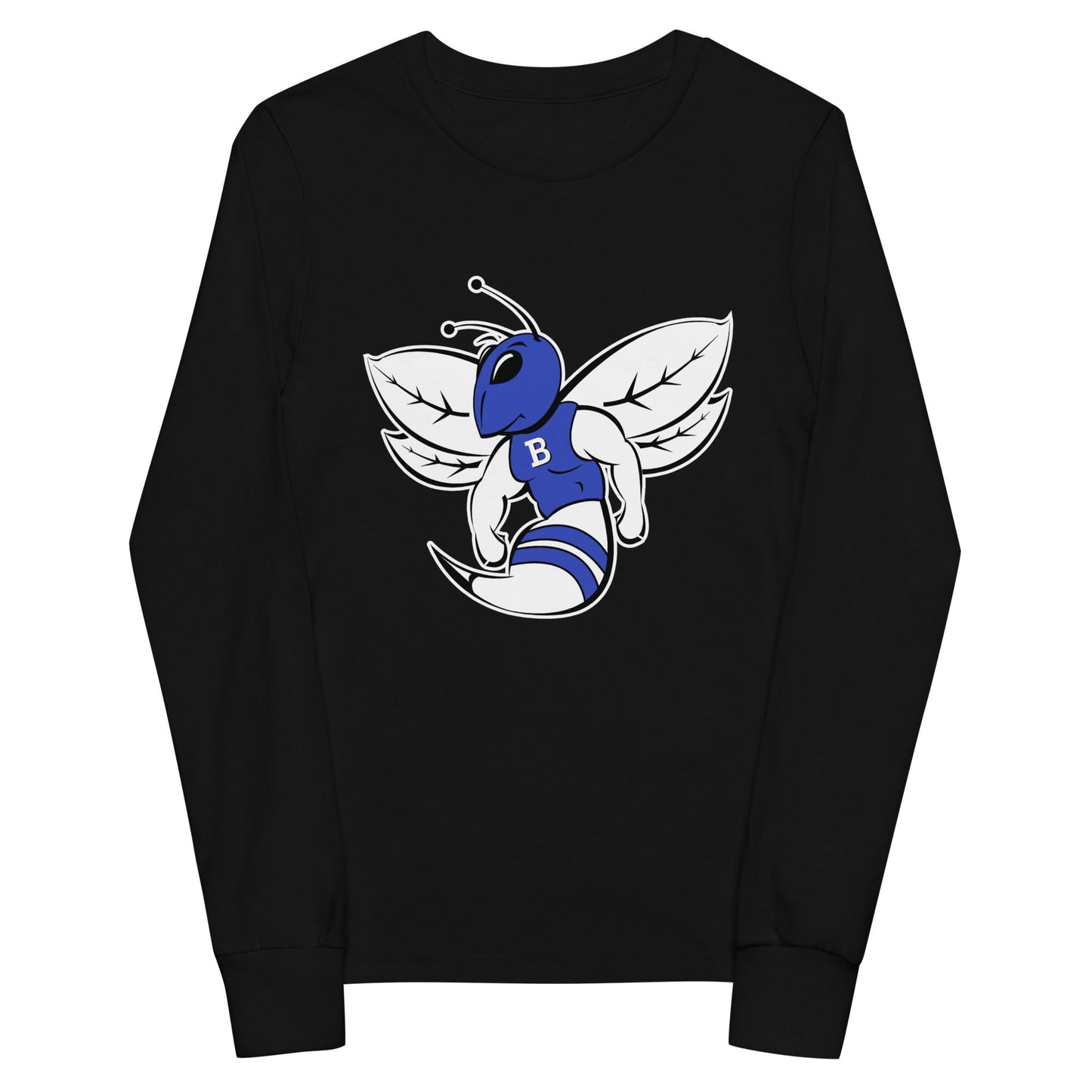 Performance | Youth Long Sleeve T-Shirt | Bryant High School Track Booster | Hornet Logo