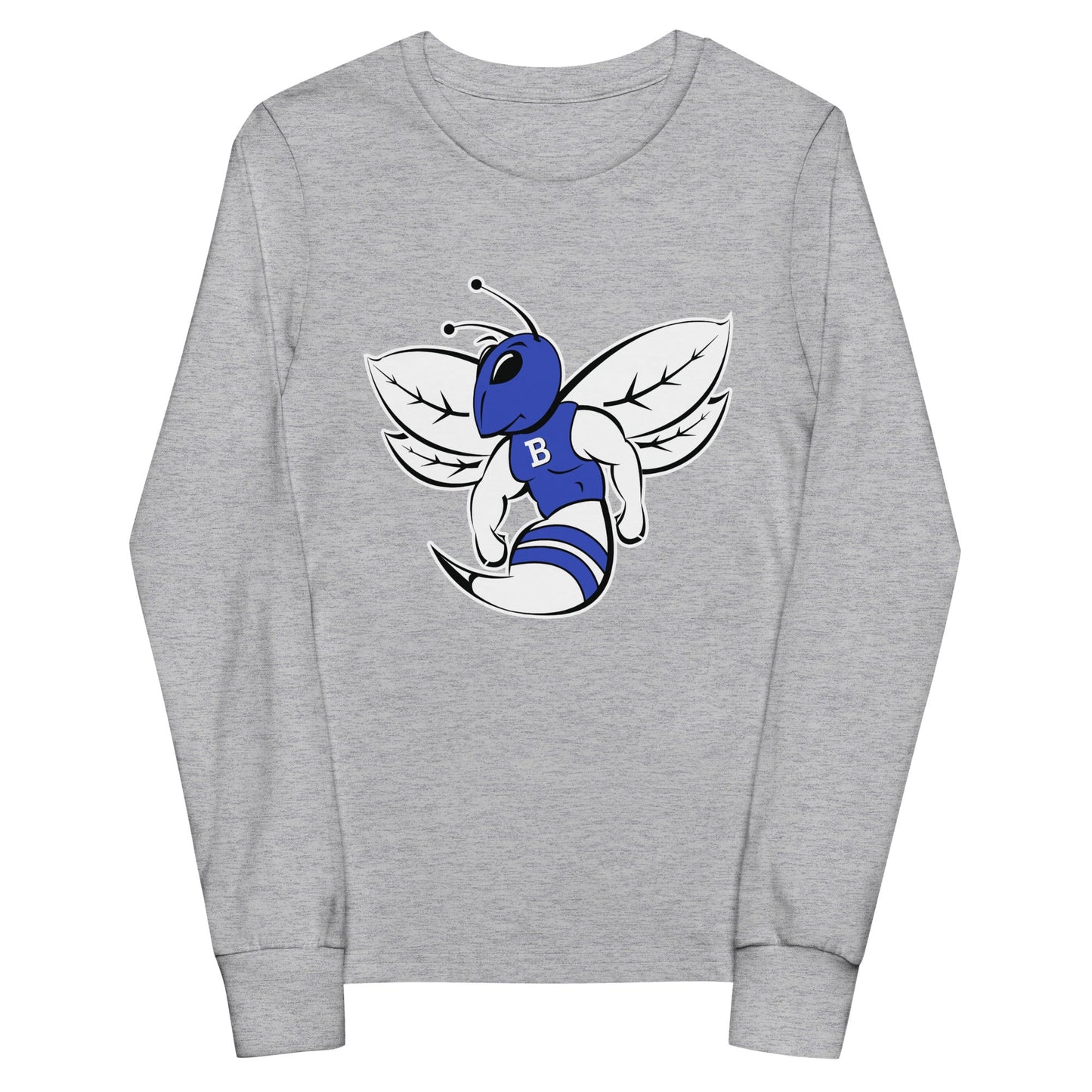 Performance | Youth Long Sleeve T-Shirt | Bryant High School Track Booster | Hornet Logo