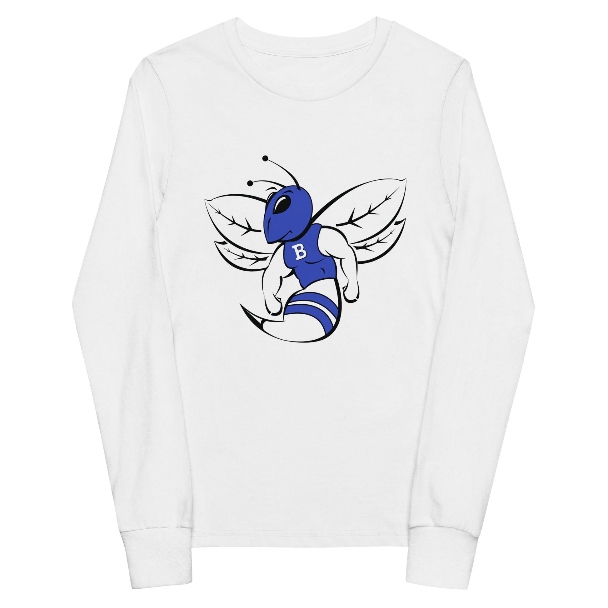 Performance | Youth Long Sleeve T-Shirt | Bryant High School Track Booster | Hornet Logo