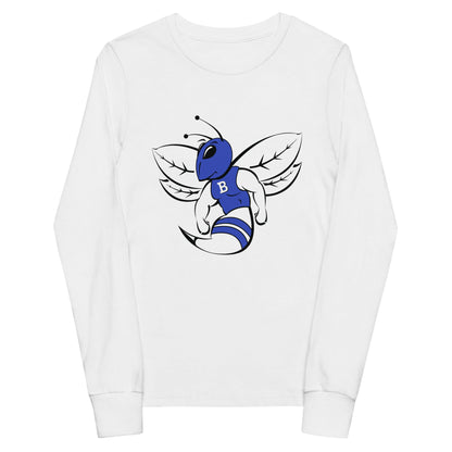 Performance | Youth Long Sleeve T-Shirt | Bryant High School Track Booster | Hornet Logo