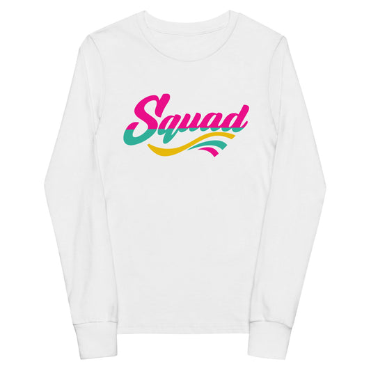 Performance | Youth Long Sleeve T-Shirt | Buffalo Bomb Squad 12u Softball | Vanguard Logo