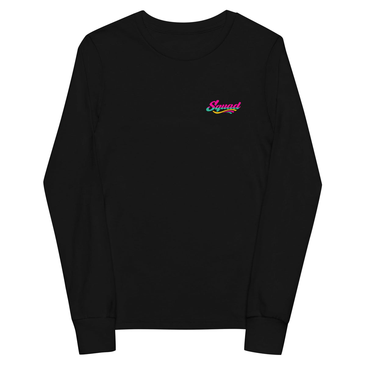 Performance | Youth Long Sleeve T-Shirt | Buffalo Bomb Squad 16u | Modern Script Logo