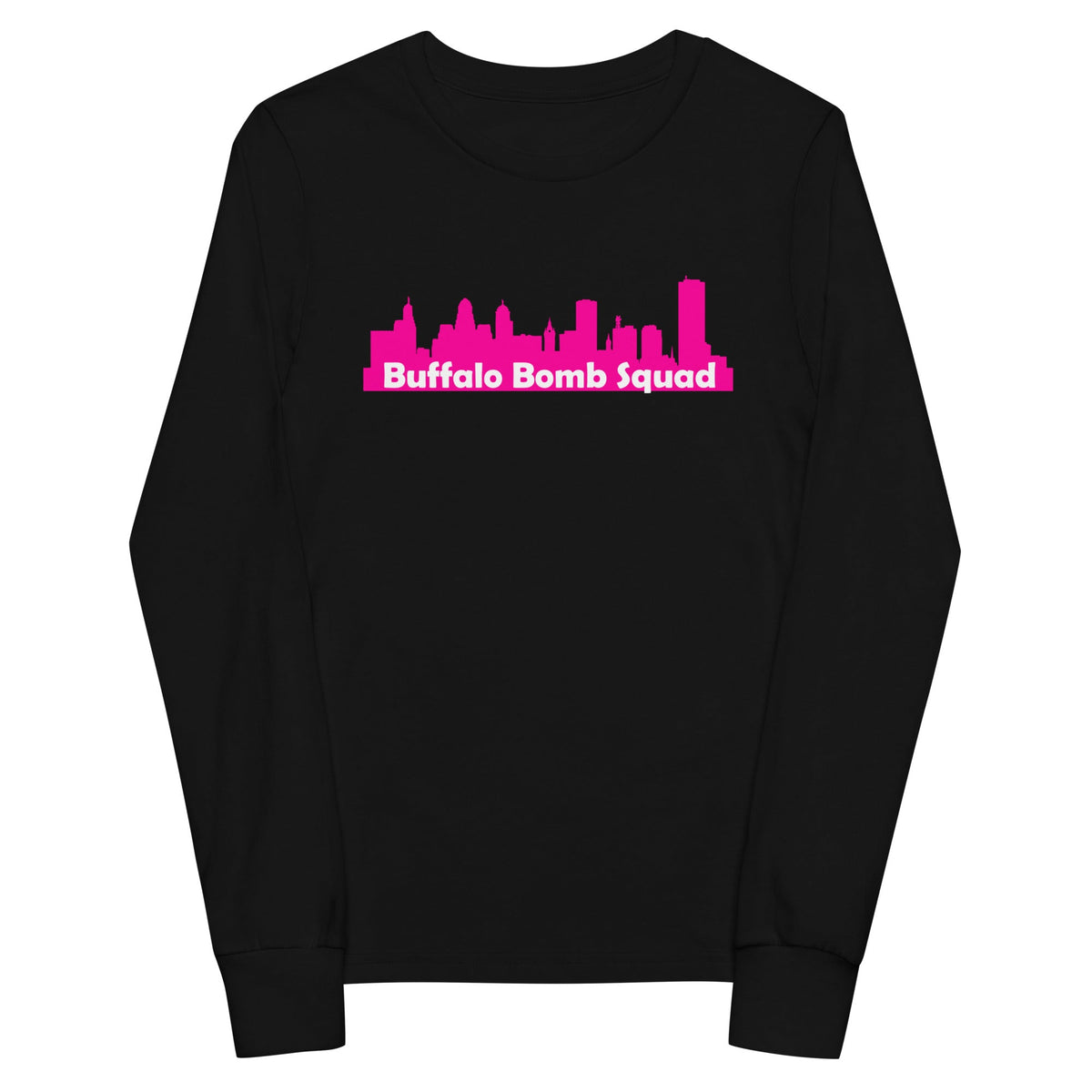 Performance | Youth Long Sleeve T-Shirt | Buffalo Bomb Squad 16u | Skyline Logo