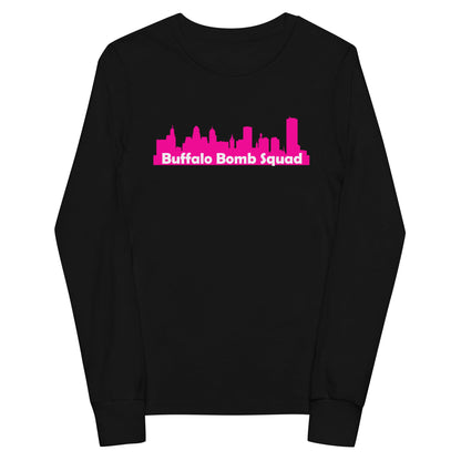 Performance | Youth Long Sleeve T-Shirt | Buffalo Bomb Squad 16u | Skyline Logo