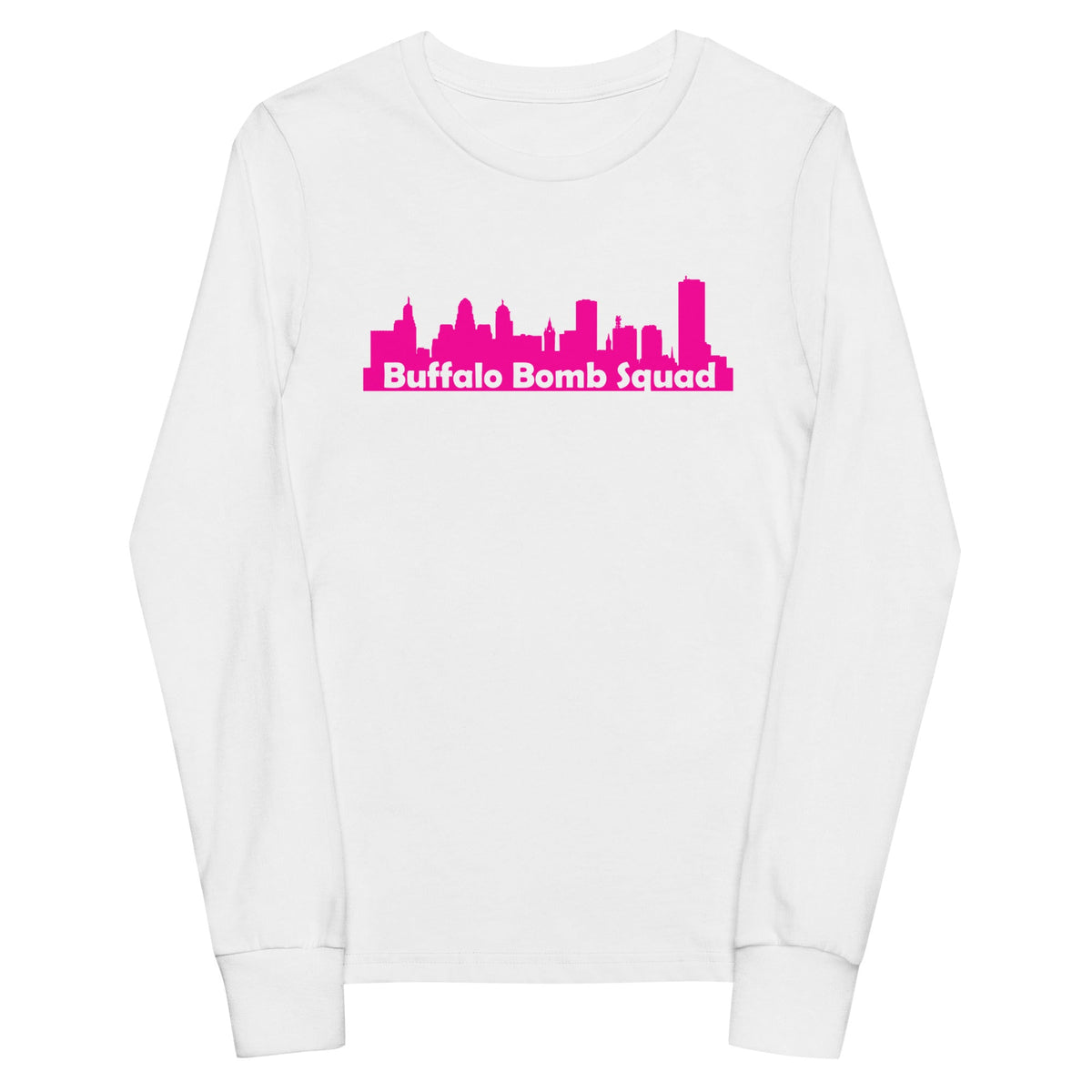 Performance | Youth Long Sleeve T-Shirt | Buffalo Bomb Squad 16u | Skyline Logo