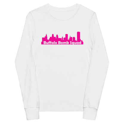 Performance | Youth Long Sleeve T-Shirt | Buffalo Bomb Squad 16u | Skyline Logo