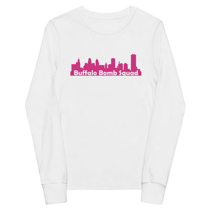 Performance | Youth Long Sleeve T-Shirt | Buffalo Bomb Squad | Skyline Logo
