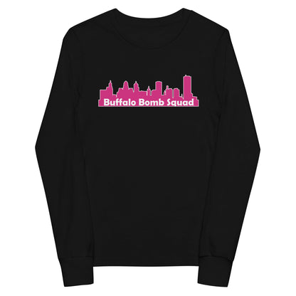 Performance | Youth Long Sleeve T-Shirt | Buffalo Bomb Squad | Skyline Logo