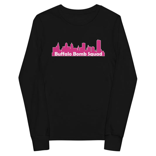 Performance | Youth Long Sleeve T-Shirt | Buffalo Bomb Squad | Skyline Logo