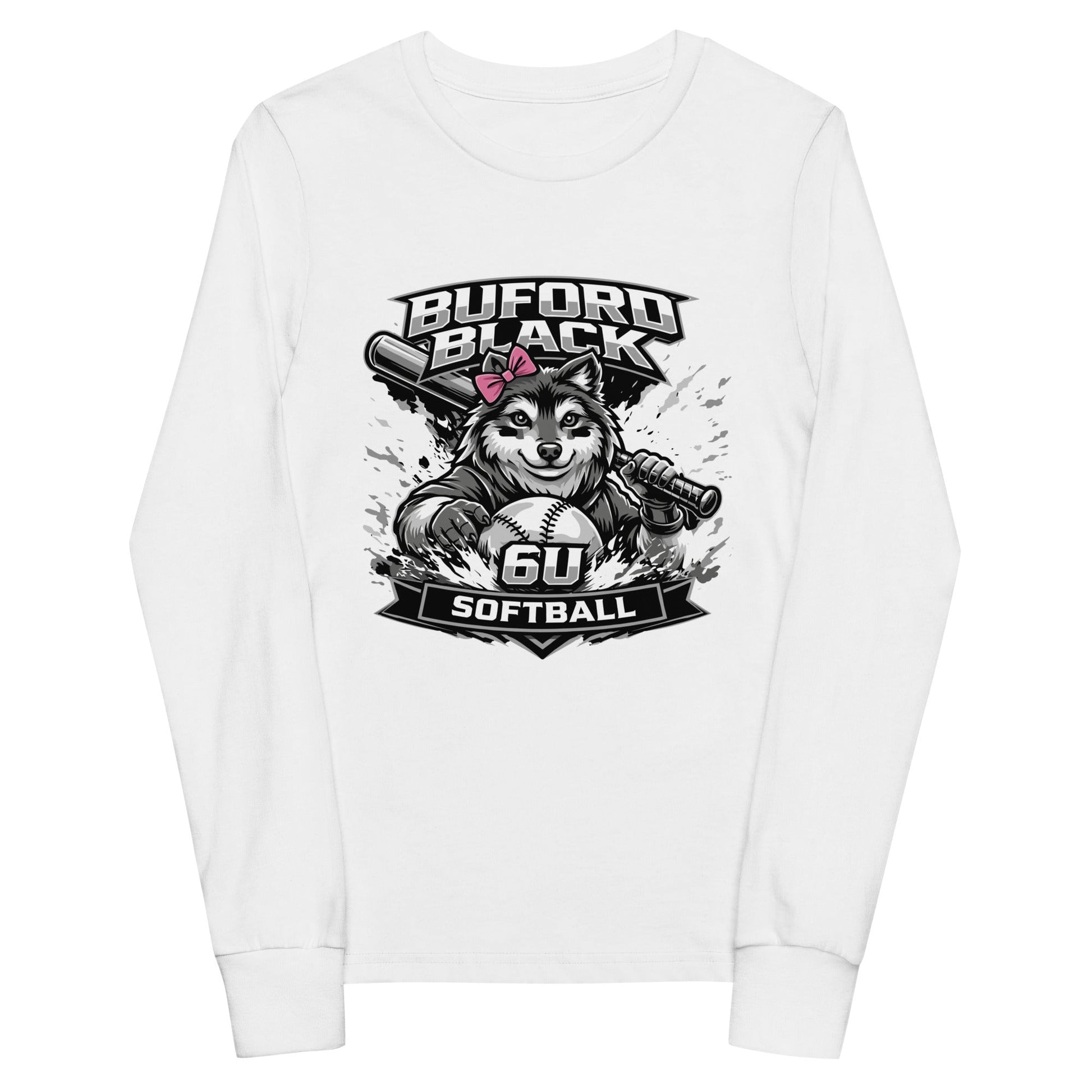 Performance | Youth Long Sleeve T-Shirt | Buford Black 6U