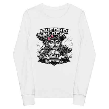 Performance | Youth Long Sleeve T-Shirt | Buford Black 6U