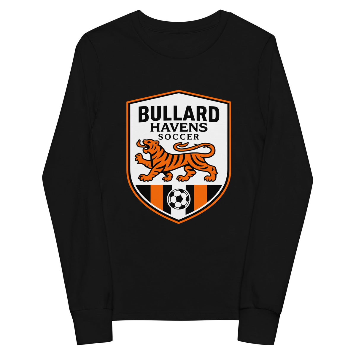 Performance | Youth Long Sleeve T-Shirt | Bullard Havens Boys Soccer | Shield Logo