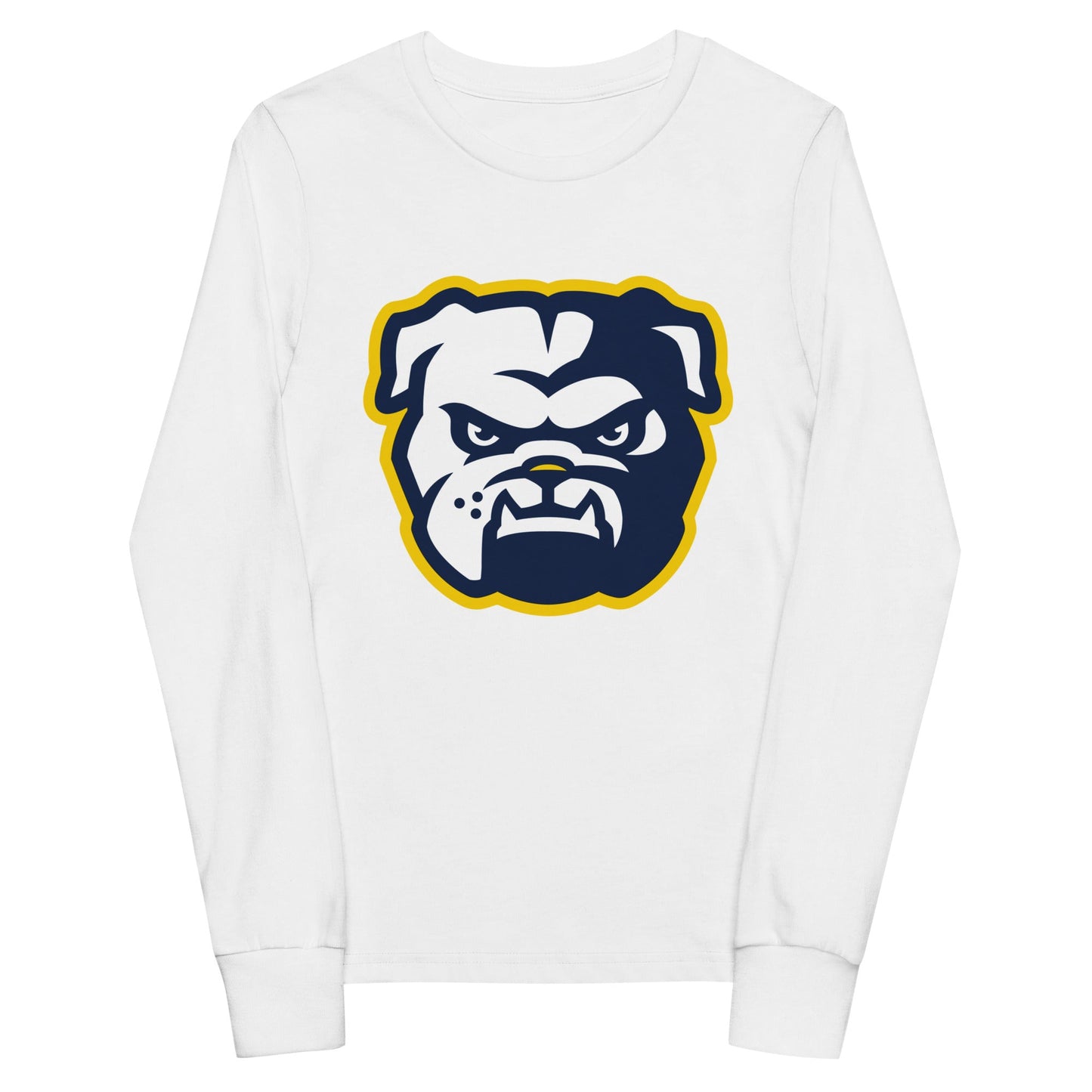 Performance | Youth Long Sleeve T-Shirt | Bulldogs - MD | Mascot Logo