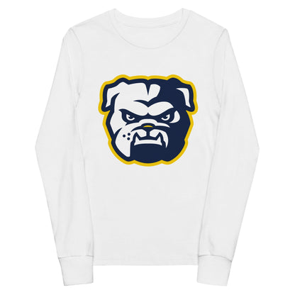 Performance | Youth Long Sleeve T-Shirt | Bulldogs - MD | Mascot Logo