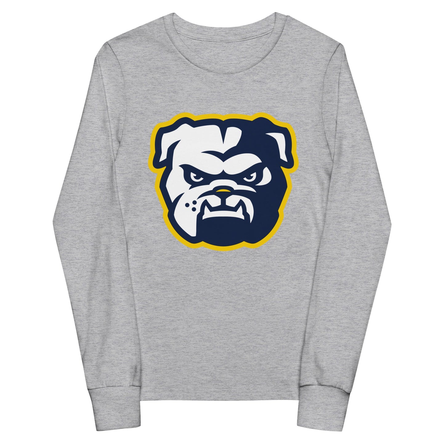 Performance | Youth Long Sleeve T-Shirt | Bulldogs - MD | Mascot Logo
