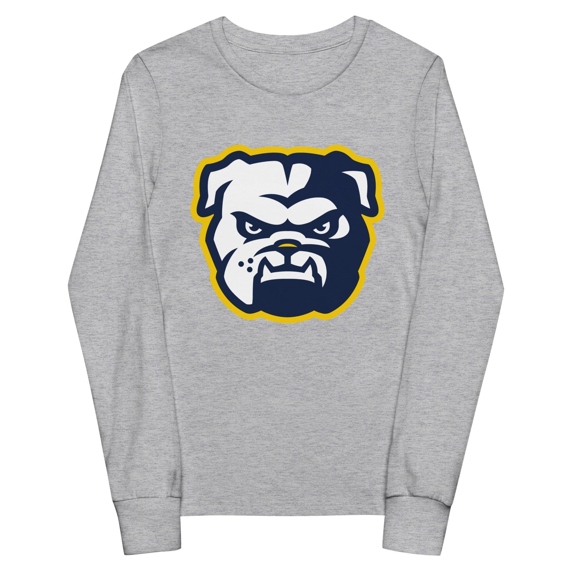 Performance | Youth Long Sleeve T-Shirt | Bulldogs - MD | Mascot Logo