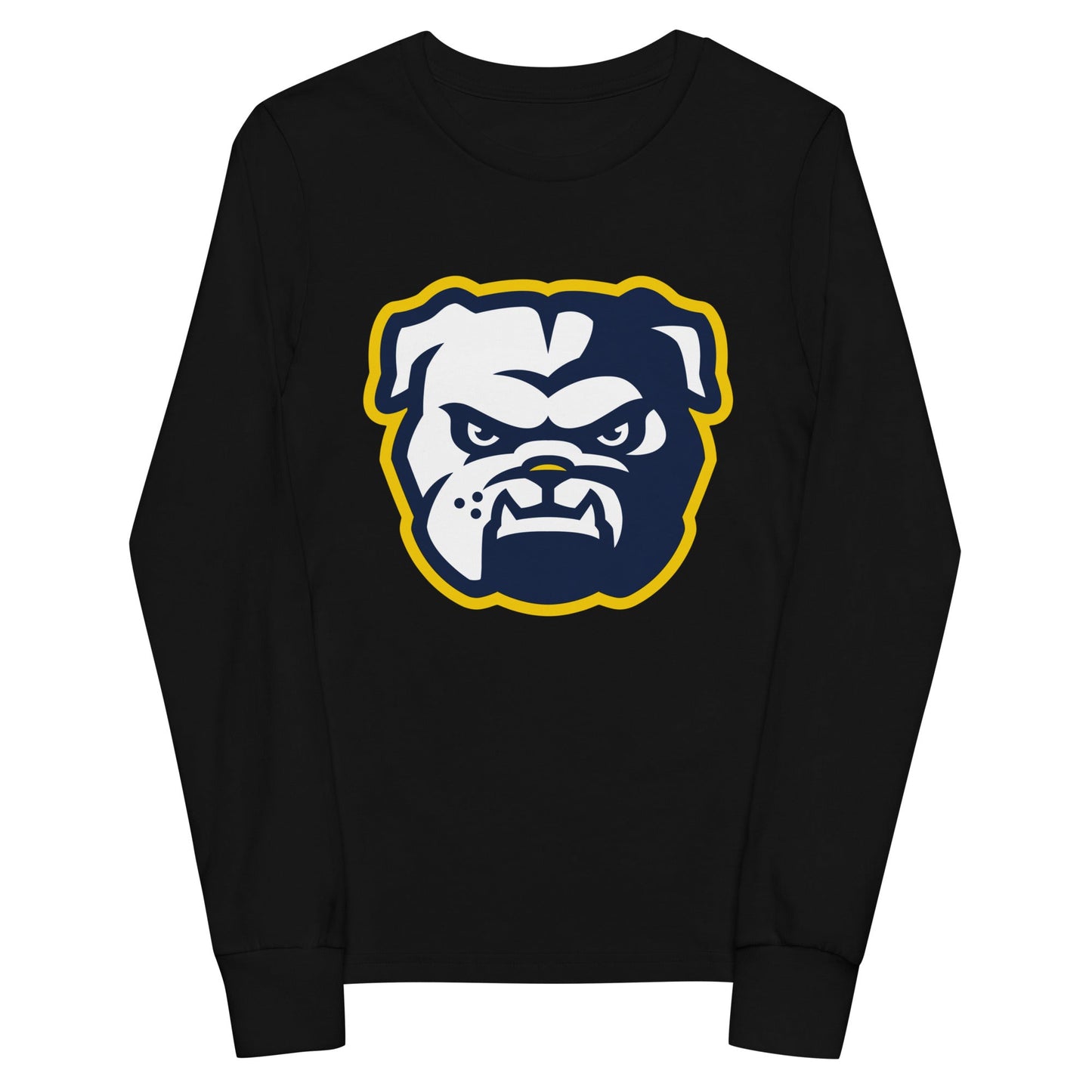 Performance | Youth Long Sleeve T-Shirt | Bulldogs - MD | Mascot Logo